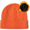 imageTOPEX Oversized L XL 50 Merino Wool Fleece Lined Big Head Winter Mens Beanie Hats Warm95565orange
