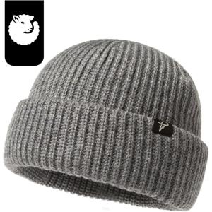 imageOversize LXLXXL Merino Wool Blend Short Fisheman Beanie Lightweight Warm Hat for Cold Weather WinterGrey