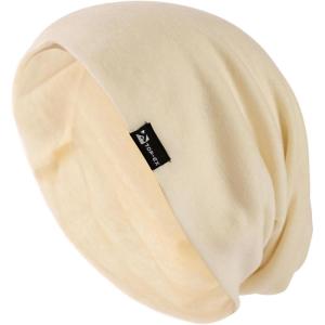 imageUnisex Oversize All Day ampamp Season Wool Blend Micro Weight Beanie Hat Soft Skin FriendlyBeige