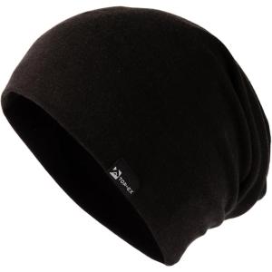 imageUnisex Oversize All Day ampamp Season Wool Blend Micro Weight Beanie Hat Soft Skin FriendlyBlackthick