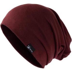 imageUnisex Oversize All Day ampamp Season Wool Blend Micro Weight Beanie Hat Soft Skin FriendlyRedthick
