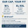 imageHydro Performance Snapback Baseball Cap Lightweight Cooling Hat for Large Heads Water Repellent Breathable FloatableGreyeco Pack