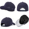 imageHydro Performance Snapback Baseball Cap Lightweight Cooling Hat for Large Heads Water Repellent Breathable FloatableNavyeco Pack