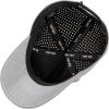 imageOversize XLXXL Snapback Baseball Cap Hydro Performance Cool Hat Water Repellent Golf Boat Beach WorkoutGrey