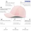 imageTOPEX Cooling UV 50 High Ponytail Baseball Cap for Women  Most Women Start with SM  Breathable for Running Golf SportsBaby Pink