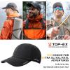 imageTOPEX XL XXL Oversized Waterproof Men Women Navy Running Hydro Cooling Hat Baseball Cap for Large Heads