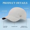 imageTOPEX XLXXL Ponytail Sun Baseball Cap for Women Cooling Running Hat Summer Breathable Mesh HatGrey