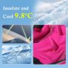imageTOPEX XLXXL Ponytail Sun Baseball Cap for Women Cooling Running Hat Summer Breathable Mesh HatRhodamine Red