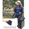 imageUV 50 Sun Hat for Women Wide Brim with Ponytail Hole Summer Packable Sunhat for Beach Fishing Hiking Gardening WaterproofNavy