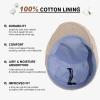 imageTOPEX XLXXL Mens 100 Linen Flat Cap Summer Cooling Newsboy Hats Cotton Lining557beige