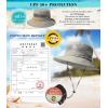 imageTOPEX LXLXXL Waterproof UPF50 Wide Brim Sun Hat wBreathable Vented MeshLight Grey