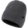imageTOPEX DryKnit Waterproof Merino Wool ML XLXXL Fleece Lined BeanieWarm Cold Weather Winter Hat MenampampWomenGrey