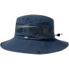 imageTOPEX LXLXXL Waterproof UPF50 Wide Brim Sun Hat wBreathable Vented MeshNavyblue