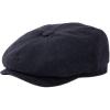 imageTOPEX LXLXXL Wool Tweed Newsboy Cap for Men Paperboy Warm Winter Hat Vintage Flat Ivy Cabbie Gatsby CapBlueherringbone