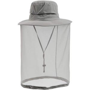 imageComhats Net Nylon Mesh Veil Bucket Hats for Men Sun UV Protection FishingGardeningBoating Outdoor99742light Gray