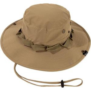imageTOPEX Oversized XL XXL Mens Sun Hats Wide Brim Fishing Safari UPF50 Crown Big Head Chin Cord95552khaki