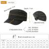 imageTOPEX XL XXL Waterproof ampamp UV50 Army Cap wFoldable Brim ampamp Card Pocket 6165CM94607black