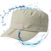 imageTOPEX XL XXL Waterproof ampamp UV50 Army Cap wFoldable Brim ampamp Card Pocket 6165CM94607lightgrey