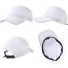 imageOversized XL XXL Waterproof All Weather Performance Running Cap Recycled Unstructured Baseball Hat Urban StormStorm White