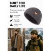 imageTOPEX PolarWool 100 Merino Wool Fisherman Beanie Hat  Soft Single Layer Warm Short Sailor Trawler Cap for Men WomenConcrete Grey