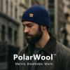 imageTOPEX PolarWool 100 Merino Wool Fisherman Beanie Hat  Soft Single Layer Warm Short Sailor Trawler Cap for Men WomenMetro Navy