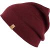 imageTOPEX PolarWool Merino Wool Fisherman Beanie  Dual Layer Knit Hat with Two Styles for Large HeadsBurgundy