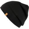 imageTOPEX PolarWool Merino Wool Fisherman Beanie  Dual Layer Knit Hat with Two Styles for Large HeadsClassic Black