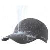 imageOversized XL XXL Waterproof All Weather Performance Running Cap Recycled Unstructured Baseball Hat Urban StormStorm Darkgrey