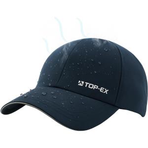 imageOversized XL XXL Waterproof All Weather Performance Running Cap Recycled Unstructured Baseball Hat Urban StormUrban Navy