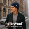 imagePolarWool LXLXXL Merino Wool Waffle Fisherman Beanie Watch Cap DualLayer 2 Styles Warm Winter Knit Hat for Men WomenNavyharbor
