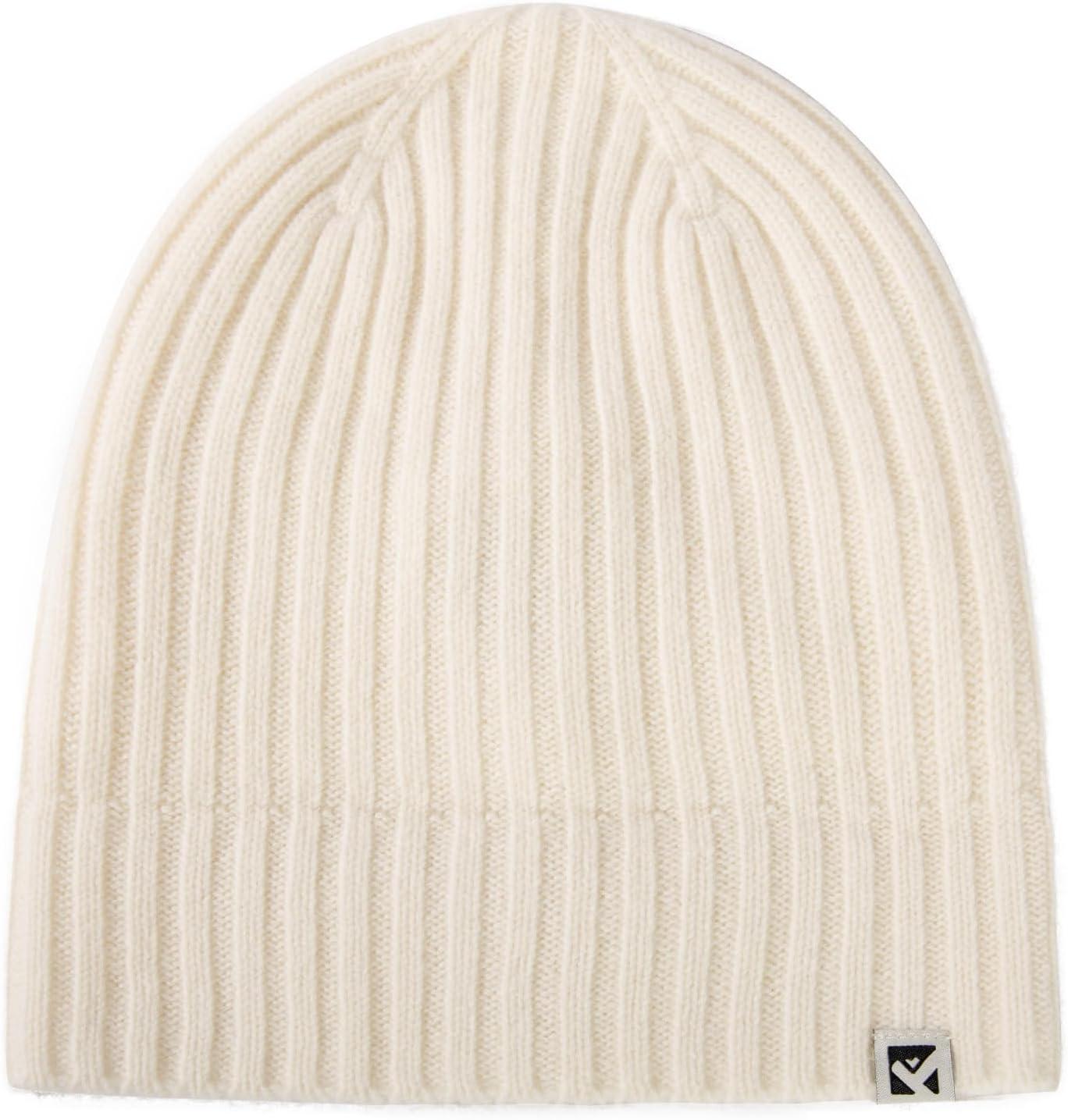 imageTOPEX PolarWool LXLXXL 100 Merino Wool Beanie Fleece Lined Hat Watch Cap for Cold Weather Winter WarmBeige