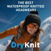 imageTOPEX DryKnit Waterproof Knit Beanie with Removable Pom Fleece Lined Warm Winter Hat for Women Breathable Rain Snow Proof96603white