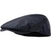 imageTOPEX Mens Newsboy Duckbill Cap  Gatsby Irish Flat Waterproof Hat Winter Golf Driving Cabbie Pageboy Style Ivy Paperboy Man Cap Navyblue Medium Large