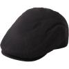 imageTOPEX XLXXL Wool Tweed Newsboy Flat Cap for Men Winter Fashion Ivy Cap Gatsby Golf Hat Satin LinedBlack