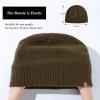 imageTOPEX PolarWool Merino Wool Beanie Polartec Fleece Lined LXLXXL Unisex Warm Winter Knit Hat Watch CapOliveranger