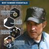 imageComhats Oversize L XL XXL Mens Cadet Army Caps Military Hats Basic Hiking Fishing68033bgrey