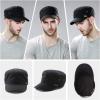 imageComhats Oversize L XL XXL Mens Cadet Army Caps Military Hats Basic Hiking Fishing68033bnavy Blue