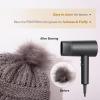 imageTOPEX PolarWool 100 Merino Wool Winter Slouchy Beanie for Women with Faux Fur Pom  Satin or Fleece Lined for Cold WeatherGreysatin Lined