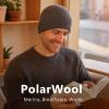 imagePolarWool Satin Lined 80 Merino Wool Beanie Winter Hat Oversized LXLXXL Cuffed Watch Fisherman Cap for Men WomenNavyharbor