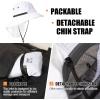 image:imageOversized XL XXL Mens Sun Hat Big Head Neck Flap Shade Waterproof UPF50 Wide Brim Hat Fishing Safari HikingWhite