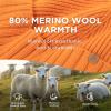 image:imageTOPEX DryKnit Waterproof Merino Wool Beanie Hat with Brim Ear Flaps Fleece Lined Ski Cap for Cold Weather amp Large HeadsOrange
