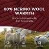 image:imageTOPEX DryKnit Waterproof Merino Wool Beanie Hat with Brim Ear Flaps Fleece Lined Ski Cap for Cold Weather amp Large HeadsRed