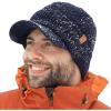 image:imageTOPEX DryKnit Waterproof 80 Merino Wool Beanie Hat with Brim  Fleece Lined Ski Cap for Cold Weather amp Large HeadsNavy  Gift Box Set