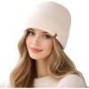 image:imageTOPEX PolarWool Merino Wool Beanie Polartec Fleece Lined LXLXXL Unisex Warm Winter Knit Hat Watch CapBeigealpine