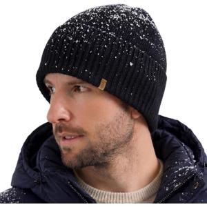 image:imageTOPEX DryKnit PolarWool Waterproof 100 Merino Wool Polartec Fleece Lined LXLXXL Watch Cap Fisherman Beanie Winter HatBlacksentinel