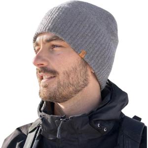 image:imageTOPEX PolarWool Merino Wool Beanie Polartec Fleece Lined LXLXXL Unisex Warm Winter Knit Hat Watch CapLightgreycloud