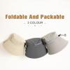 image:imageTOPEX XLXXL Waterproof Mens Sun Hat Wide Brim UPF 50 Bucket Hat for Women Sun Protection Outdoor HikingDark Grey