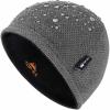 image:imageTOPEX DryKnit Waterproof Wool Beanie Hat for Men Fleece Lined Skull Cap Winter Knit Hat Watch Caps Reversible amp WindproofGrey
