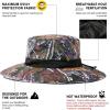 image:imageOversized XL XXL Waterproof Sun Hat for Big Heads Mesh Bucket Hat Wide Brim Adjustable Packable Hiking Beach FishingCamo27brim