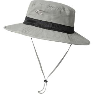 image:imageOversized XL XXL Waterproof Sun Hat for Big Heads Mesh Bucket Hat Wide Brim Adjustable Packable Hiking Beach FishingLight Grey27brim